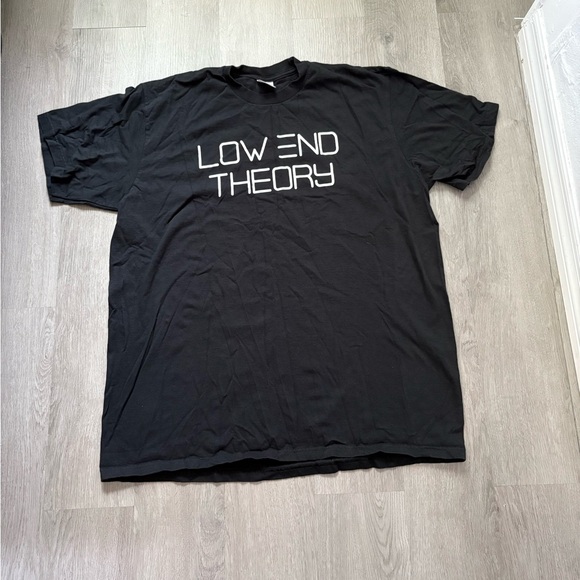 Men’s Supreme Black Low End Theory Short Sleeve T Shirt Size XL Made In USA - Picture 1 of 5